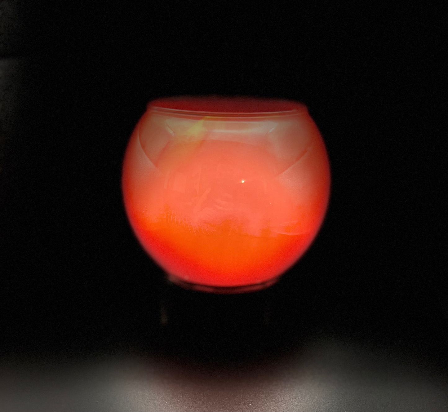 Painted Glass small sphere