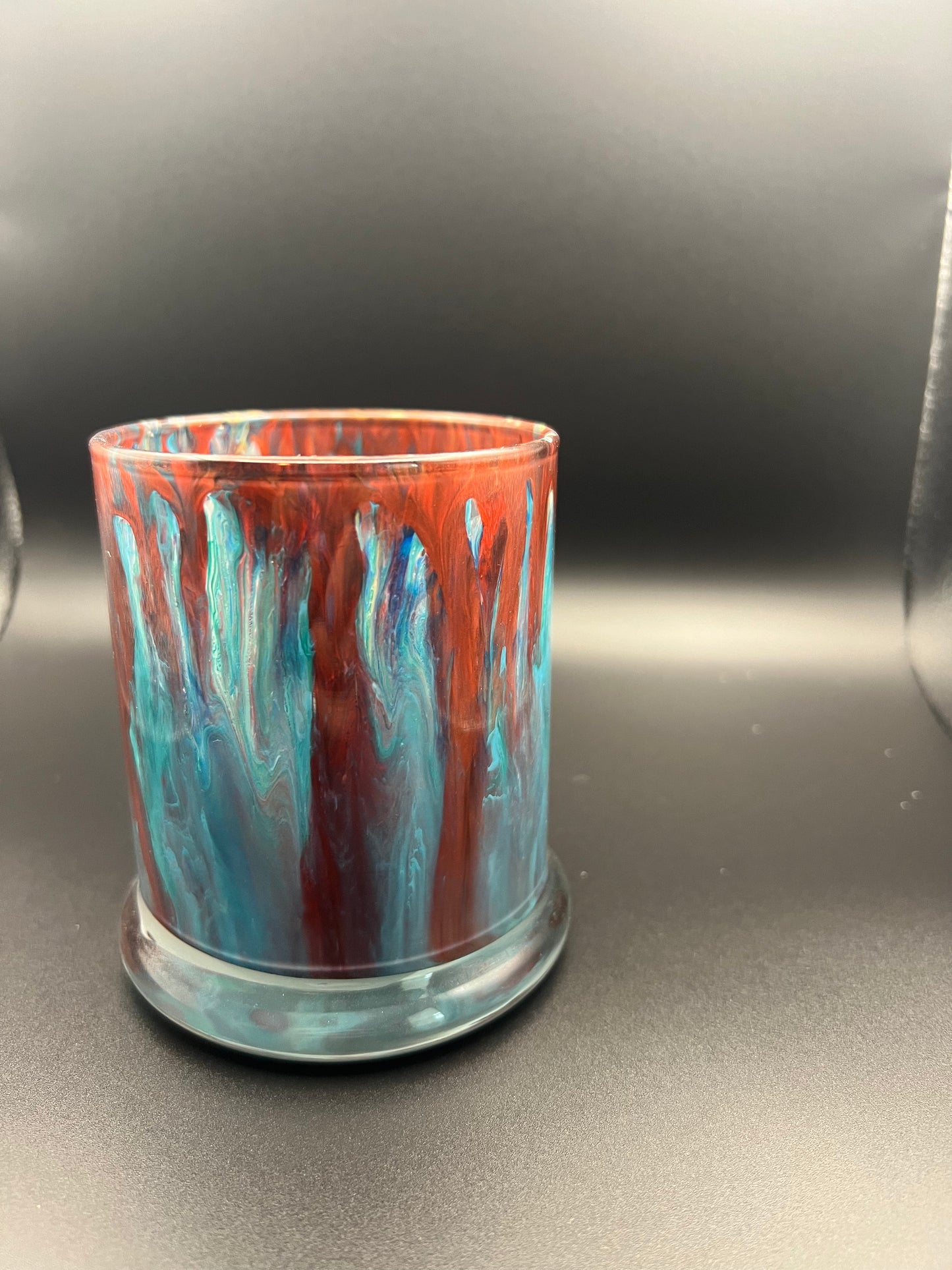 Small painted glass