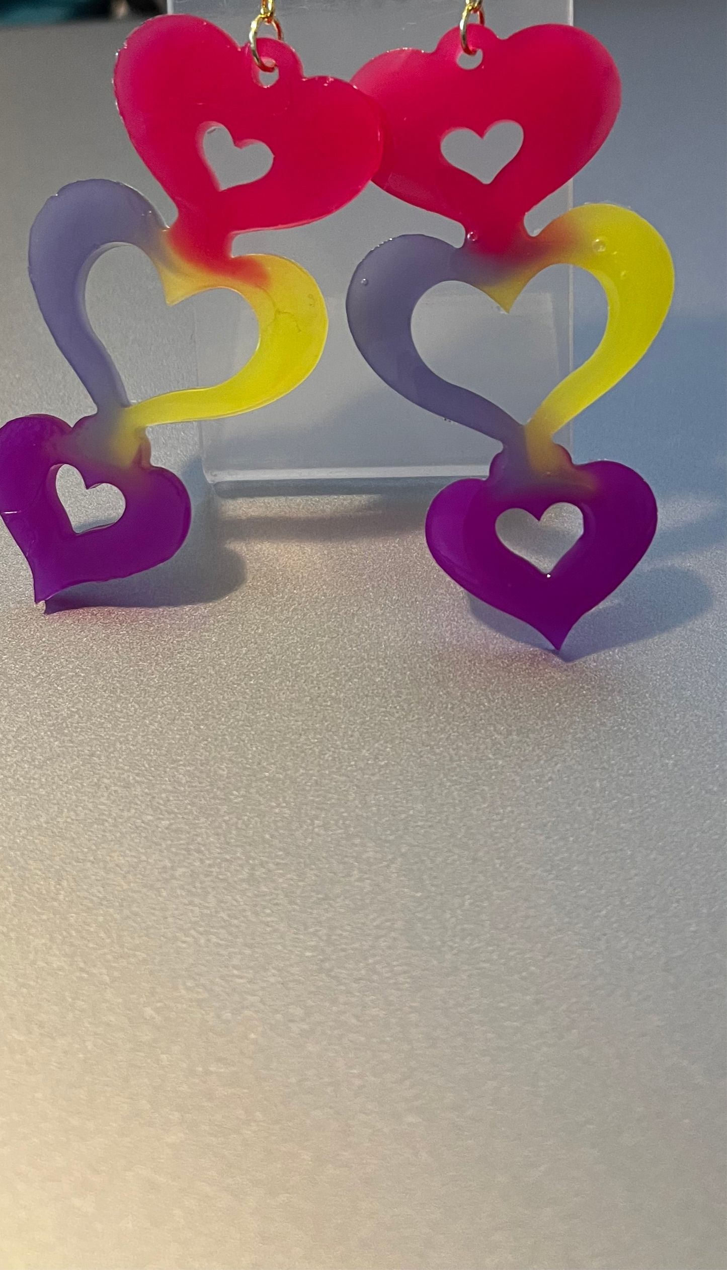 Triple UV hearts