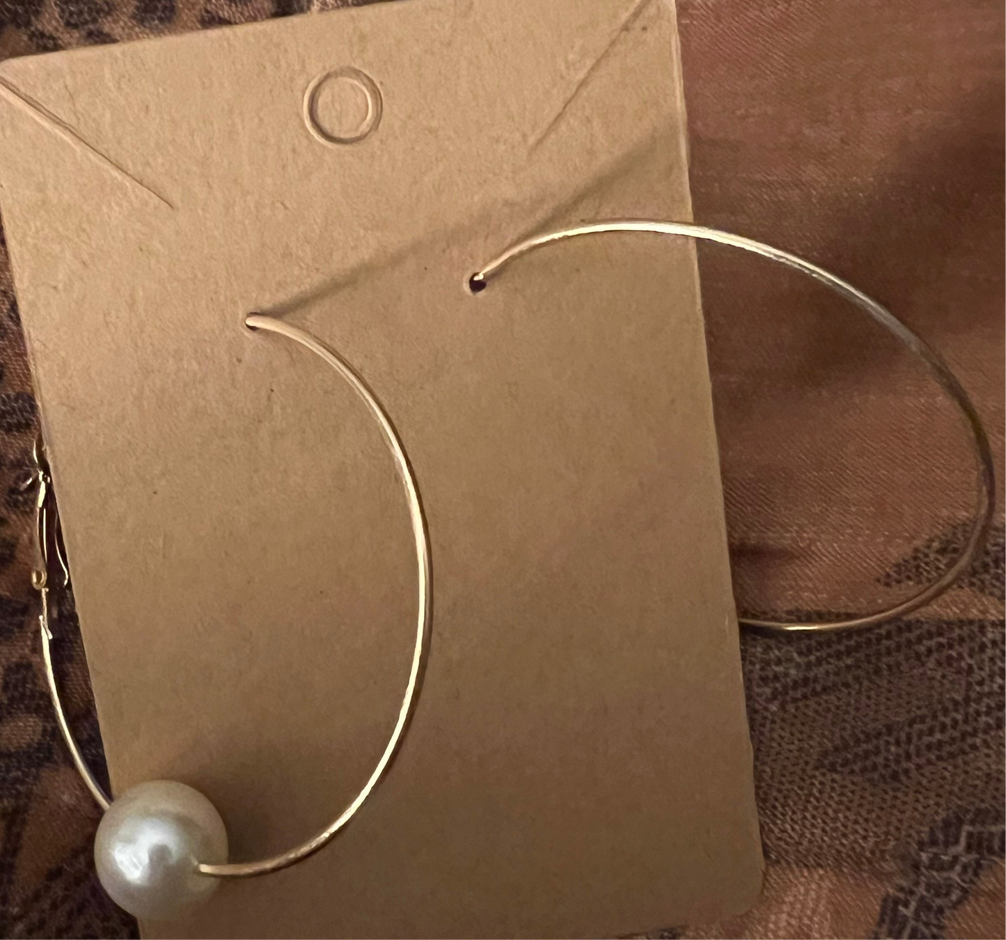 Pearl hoops