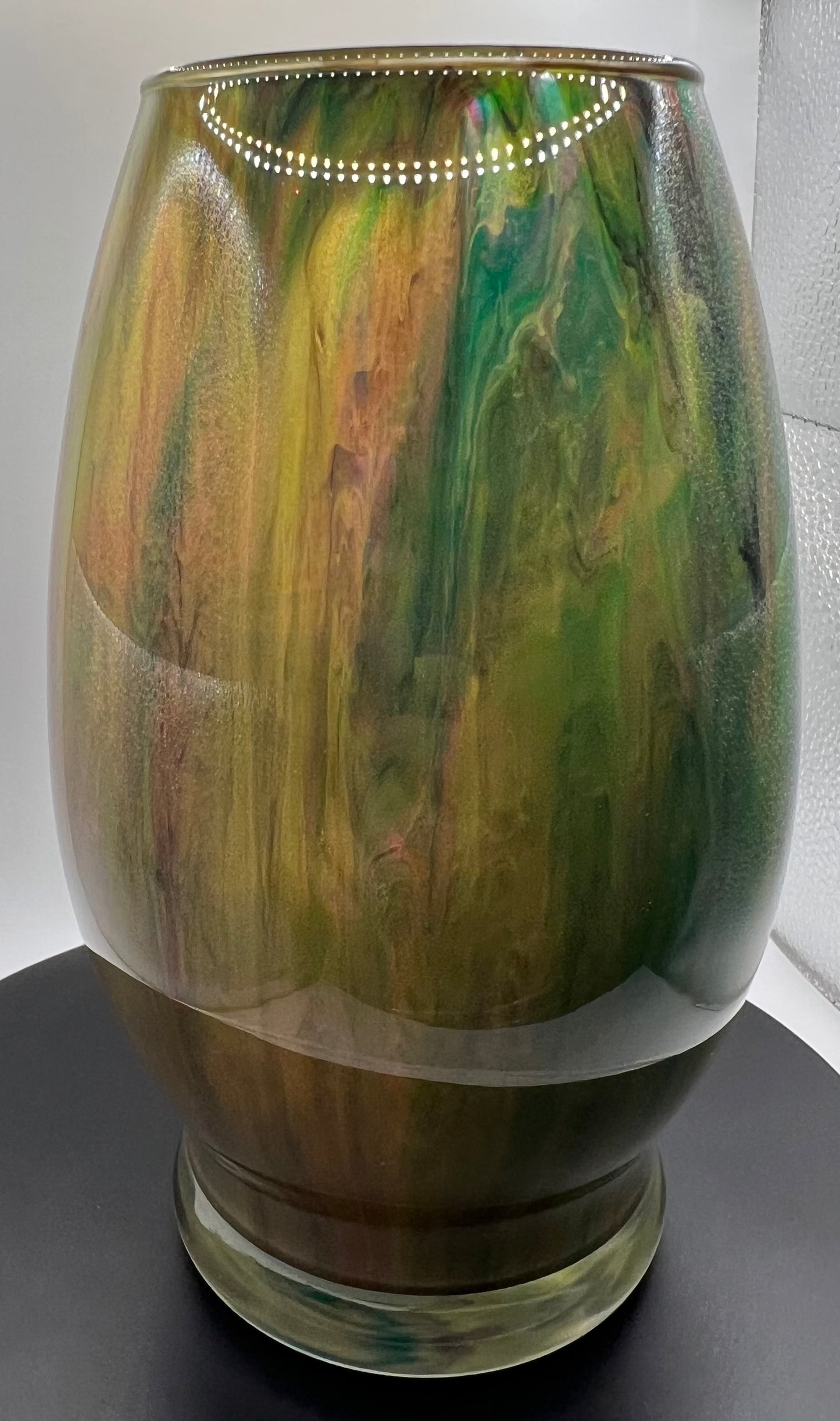 Oval medium vase