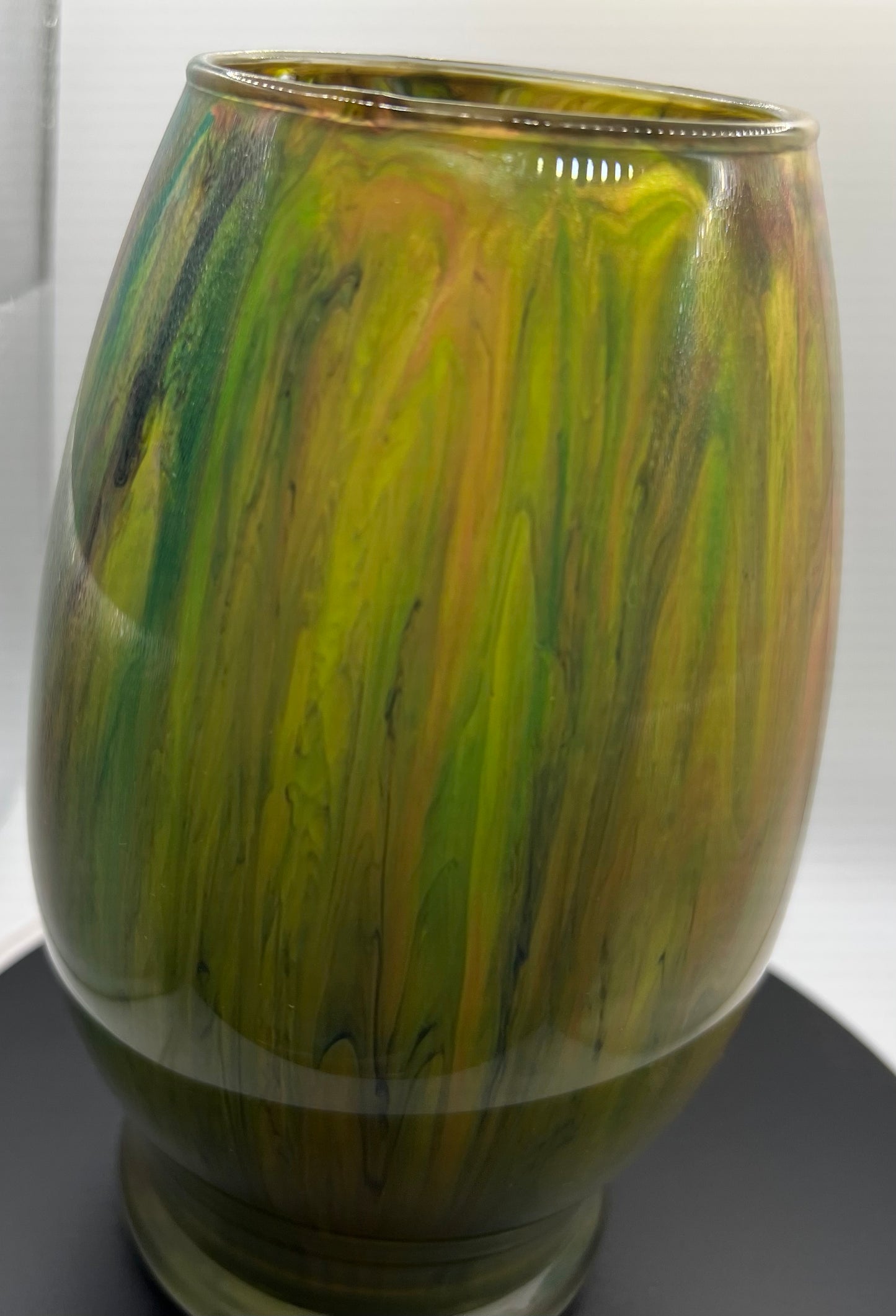 Oval medium vase