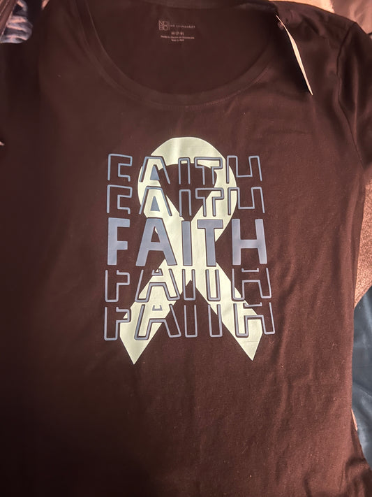 Faith through Cancer T-shirt