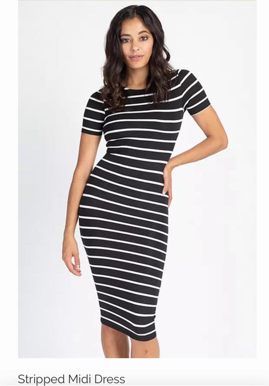 Striped Maxi Dress