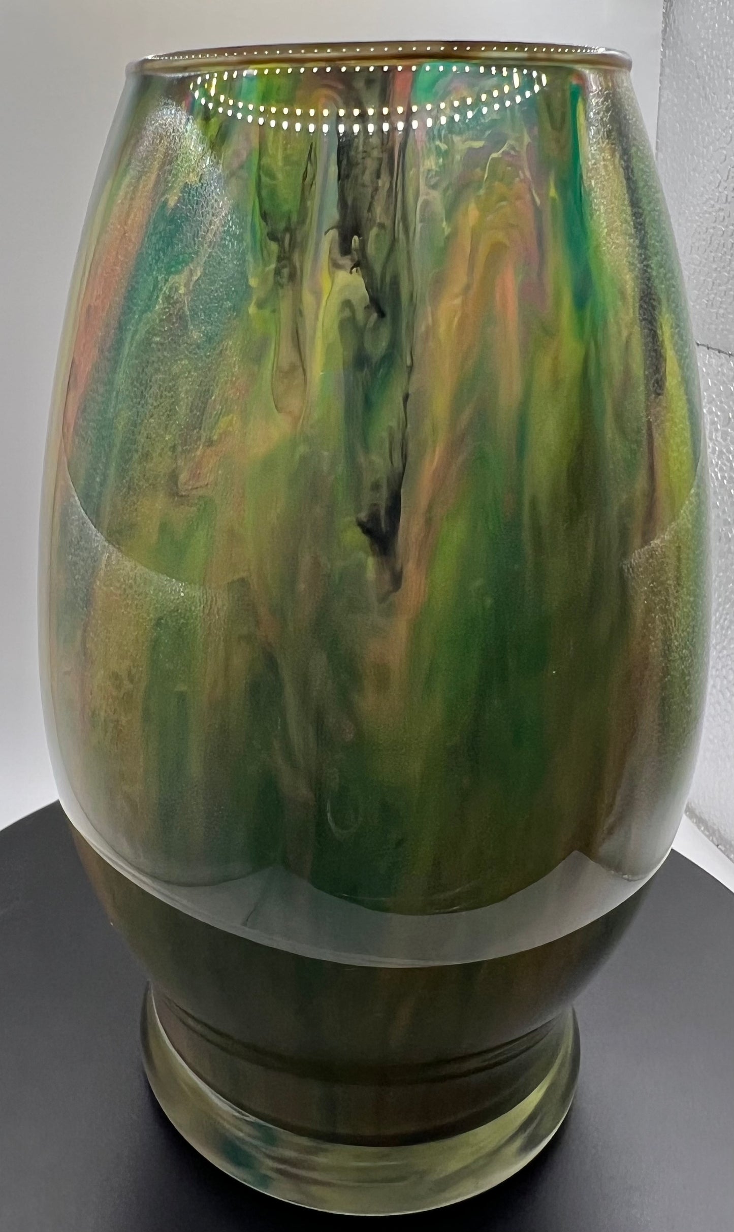 Oval medium vase