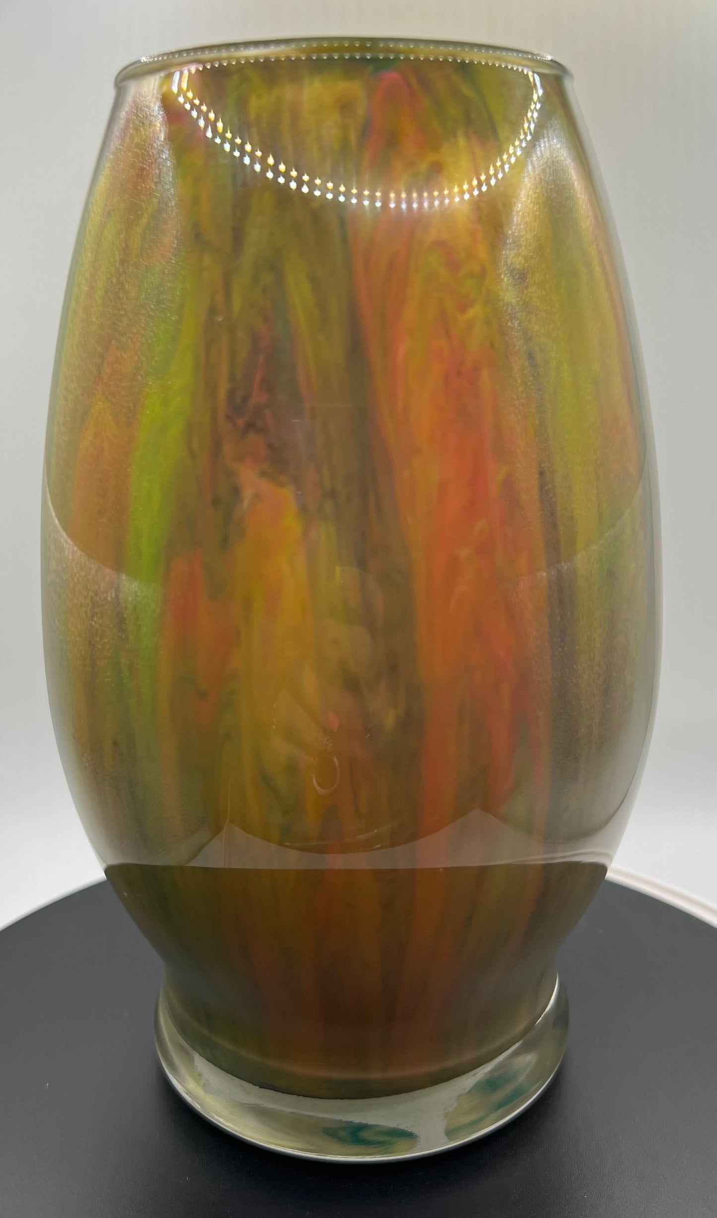 Oval medium vase