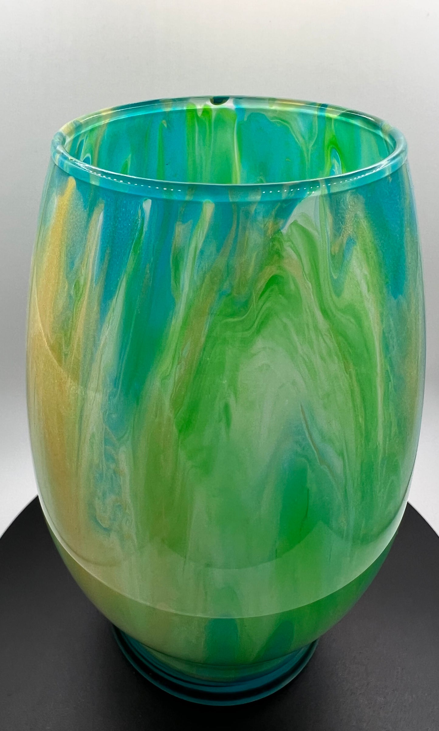 Oval vase