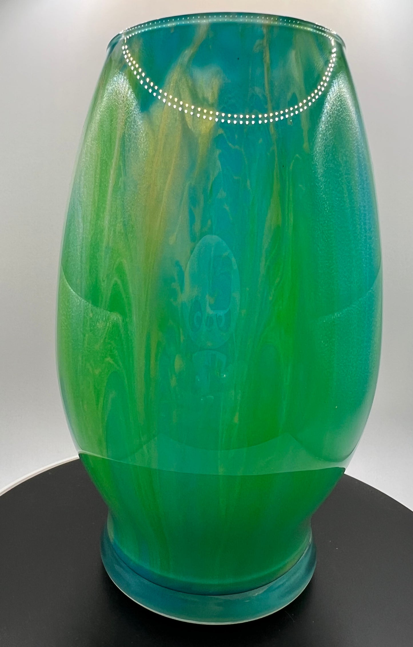 Oval vase