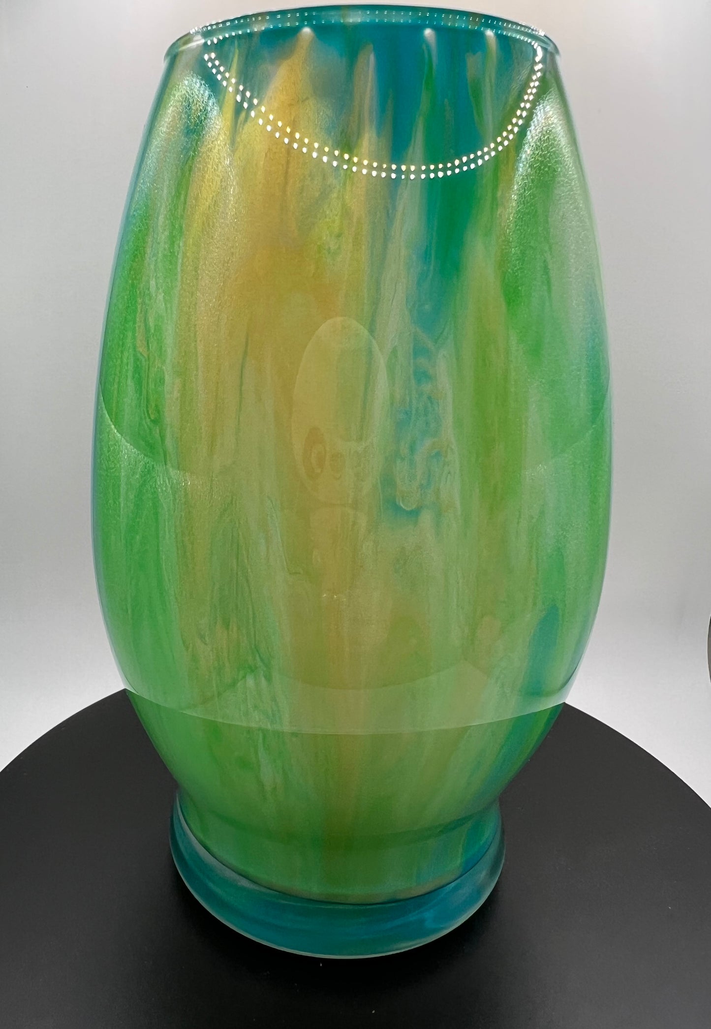 Oval vase