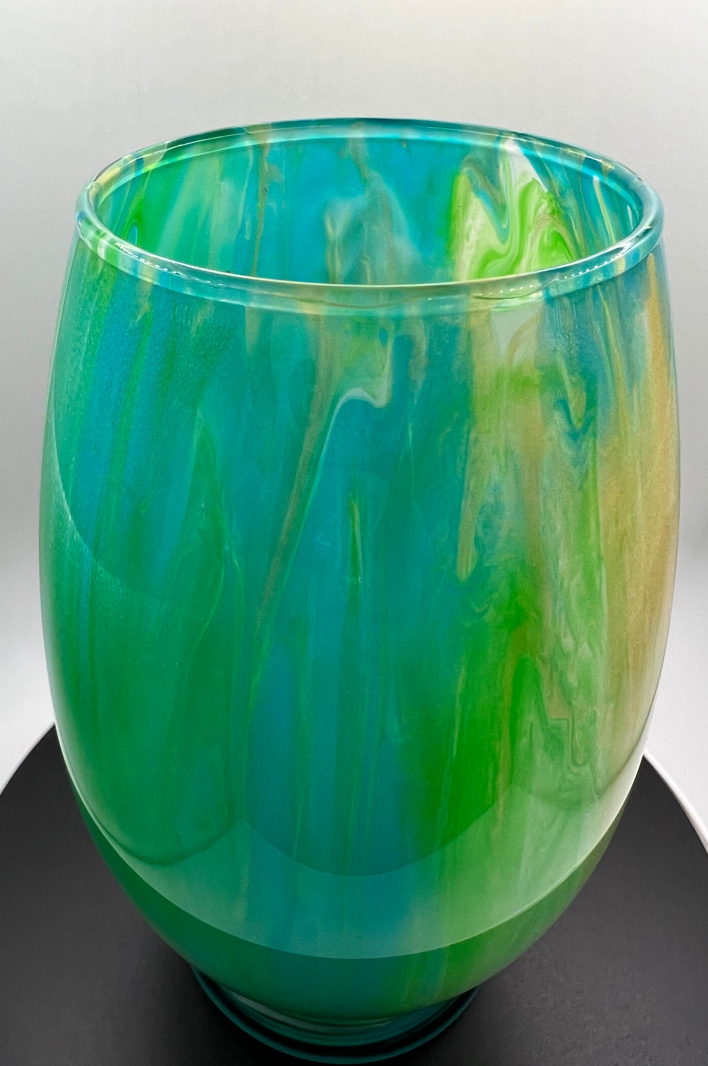 Oval vase