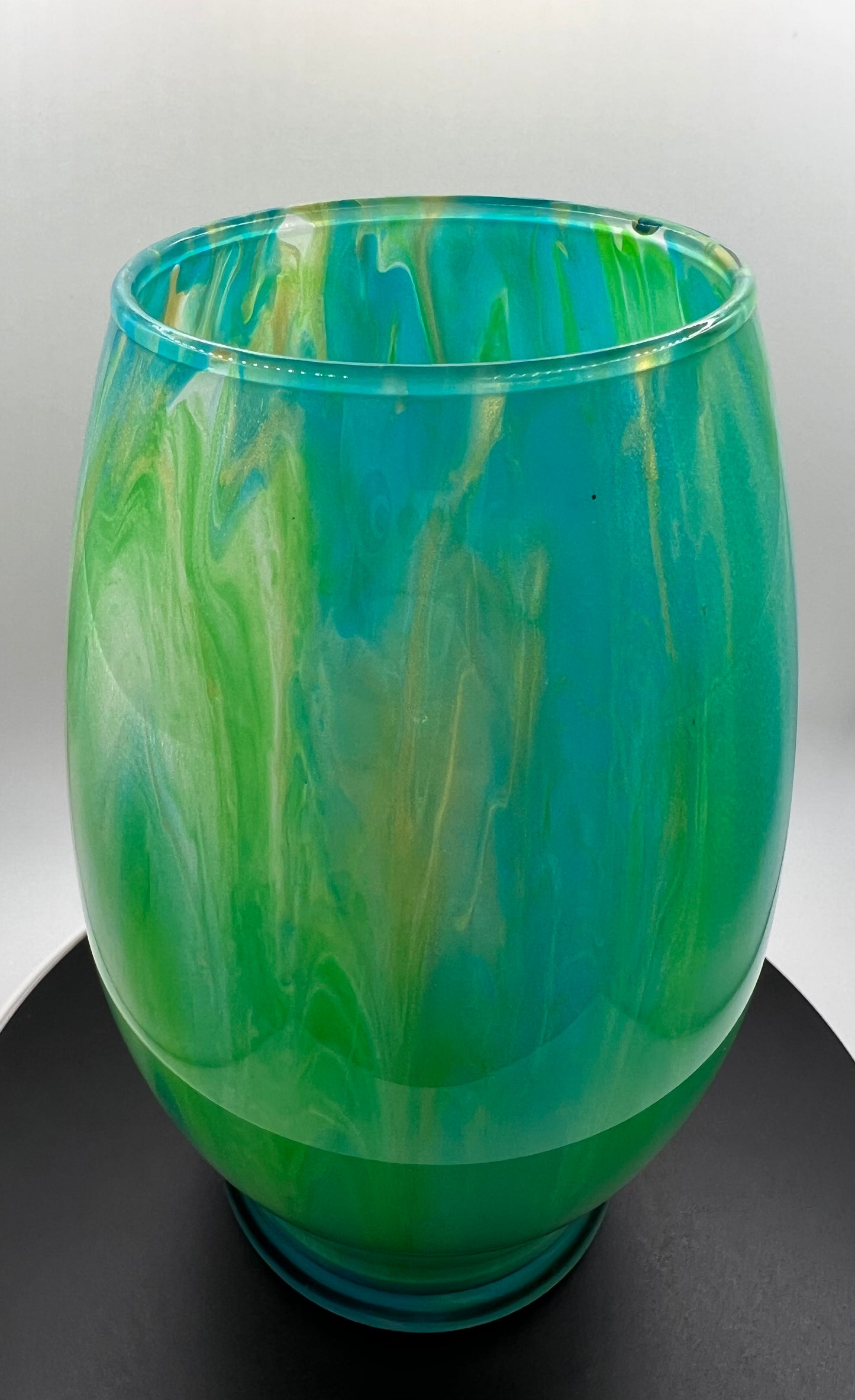 Oval vase