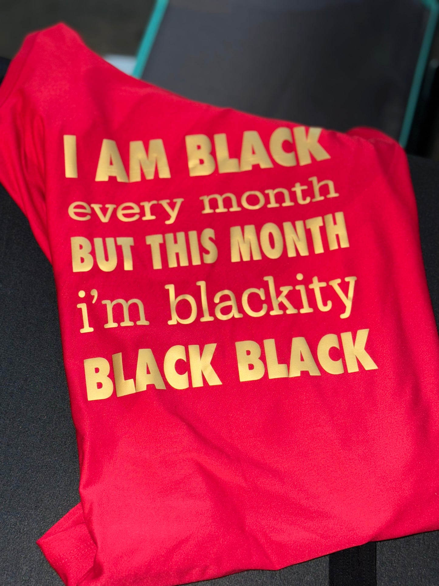 I’m black