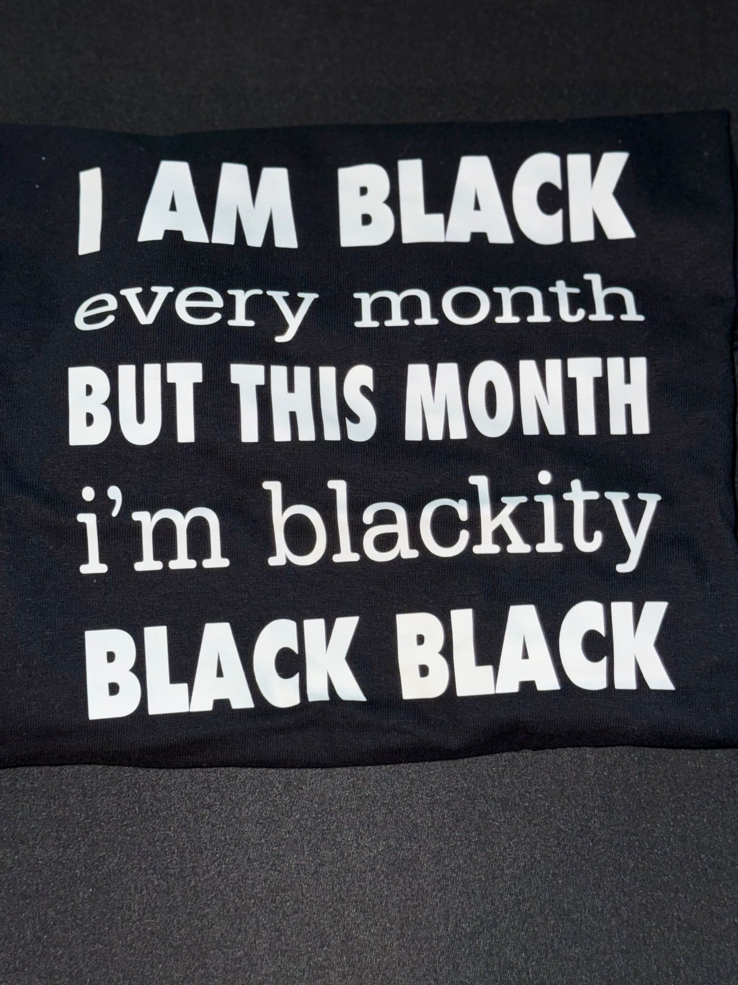 I’m black