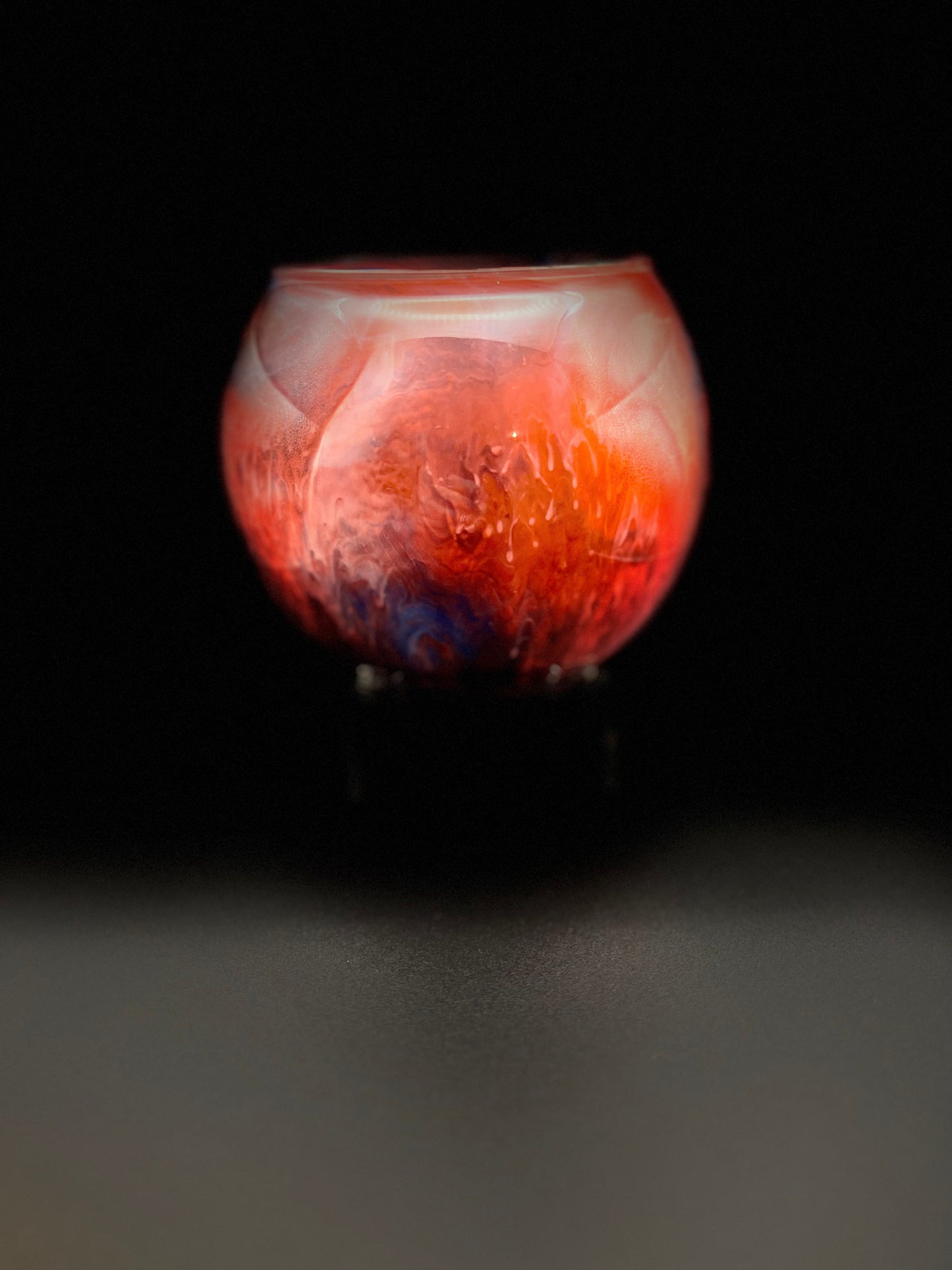 Painted Glass small sphere