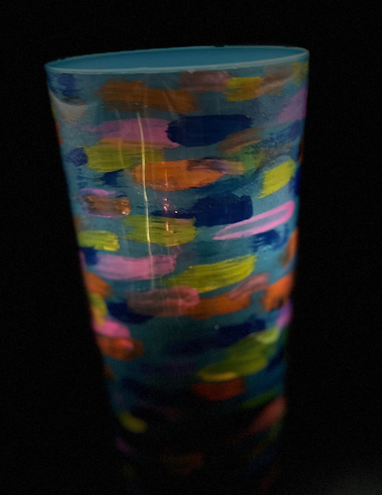 Hand painted cup