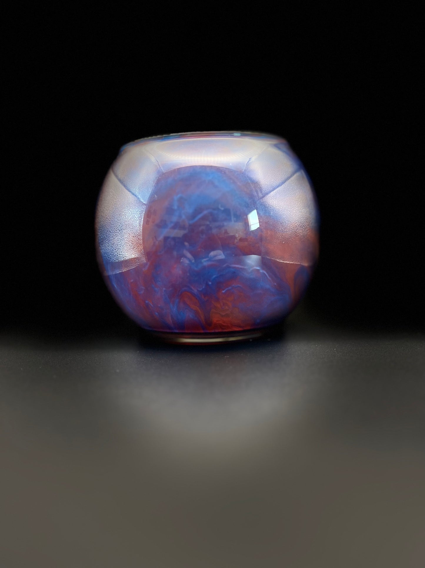 Painted Glass small sphere