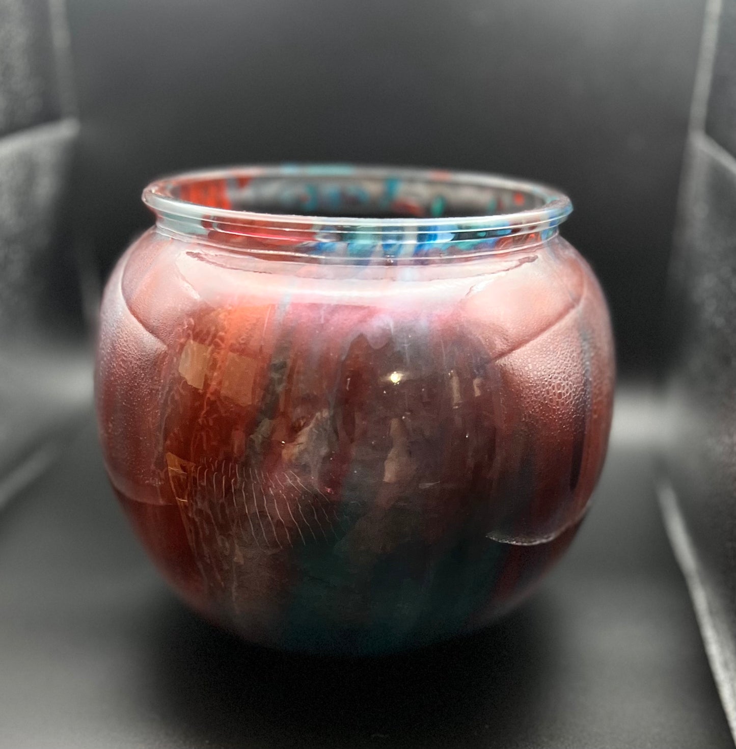 Large Painted Fishbowl