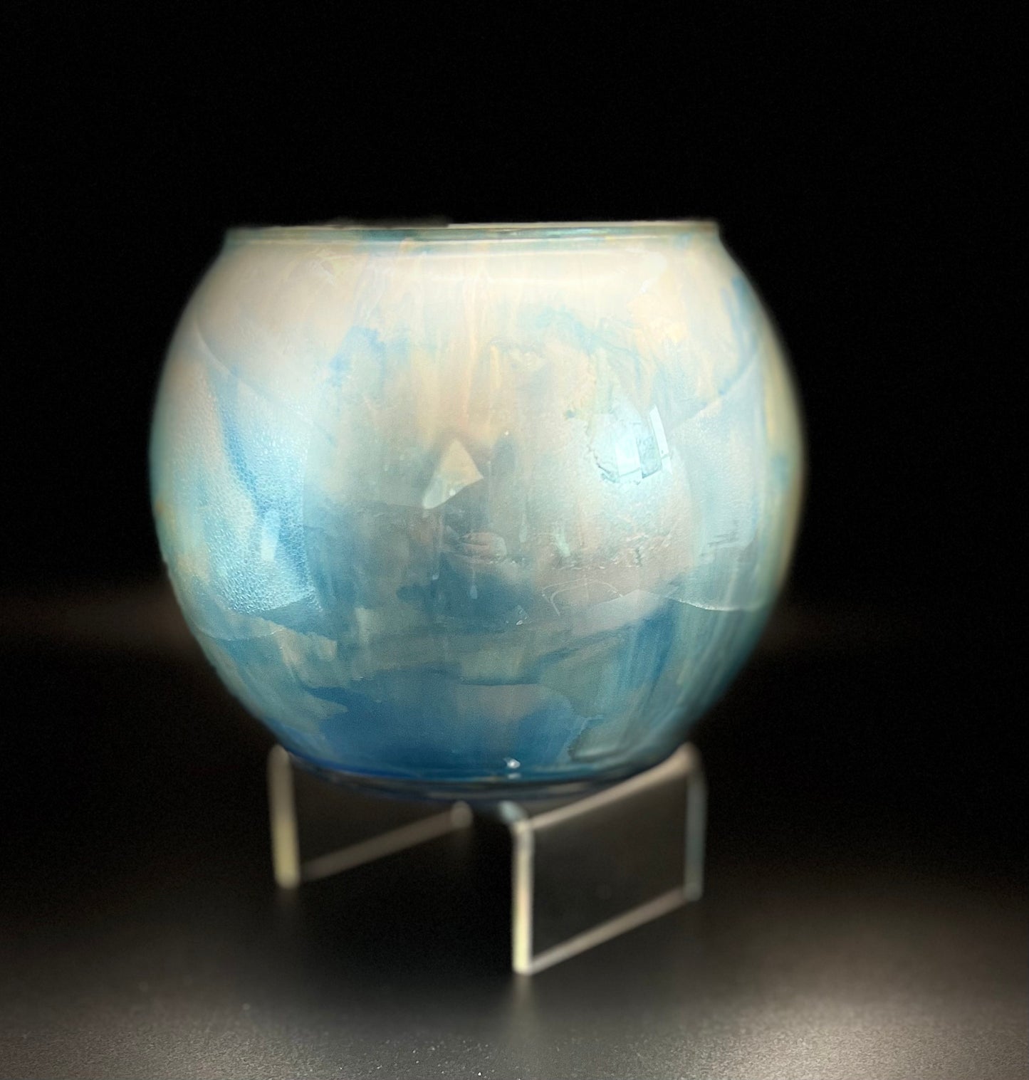 Painted Glass small sphere