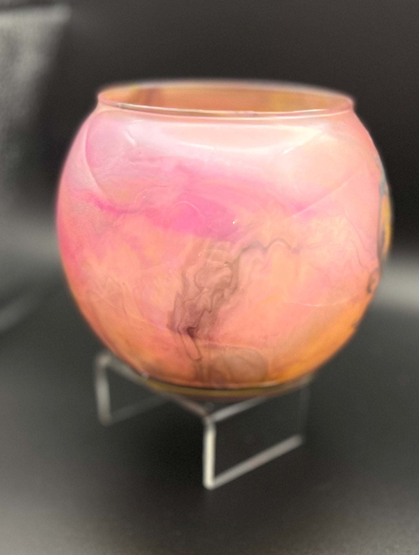 Painted Glass small sphere