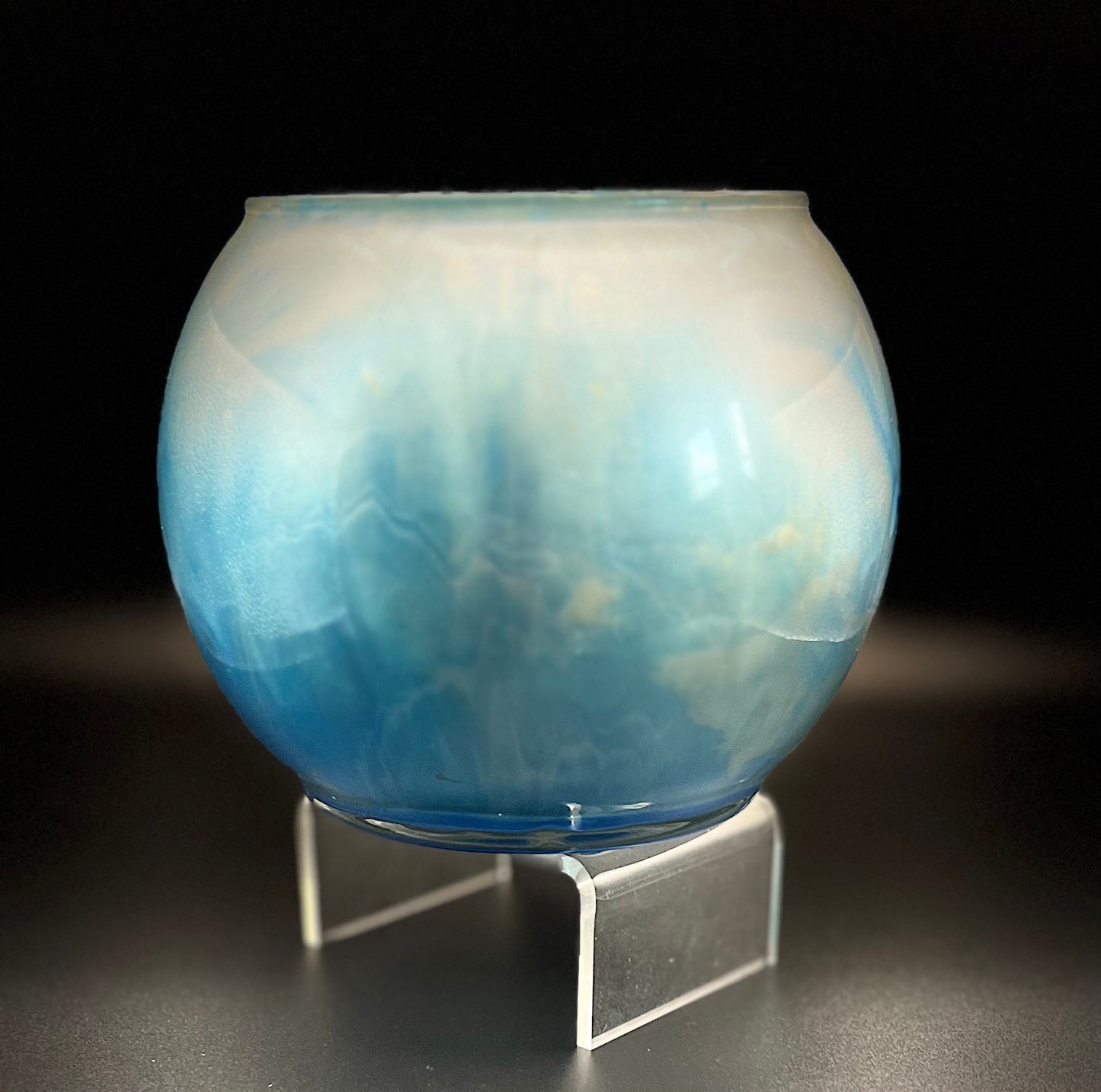 Painted Glass small sphere