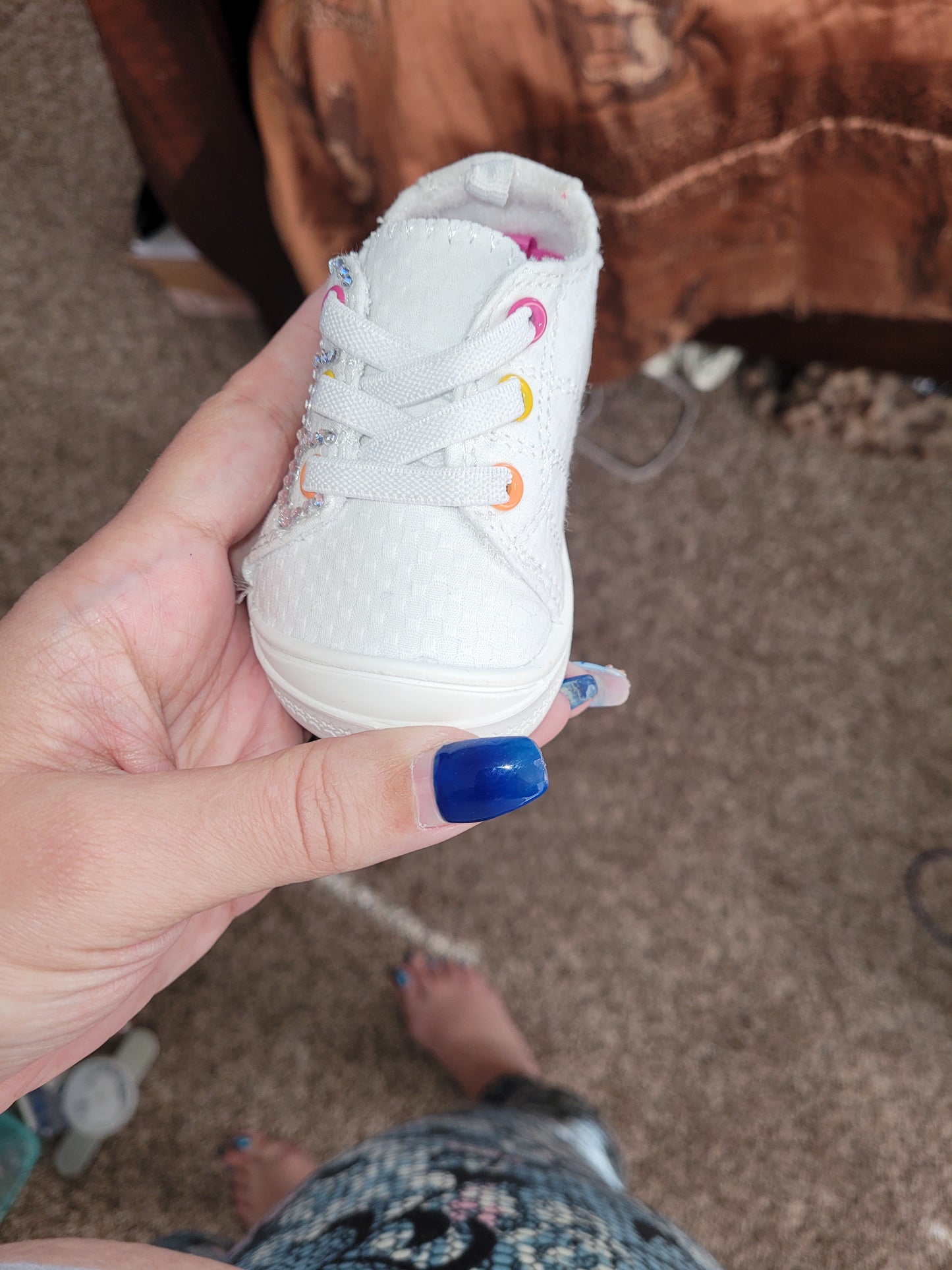 Blinged Custom Name Baby Shoes