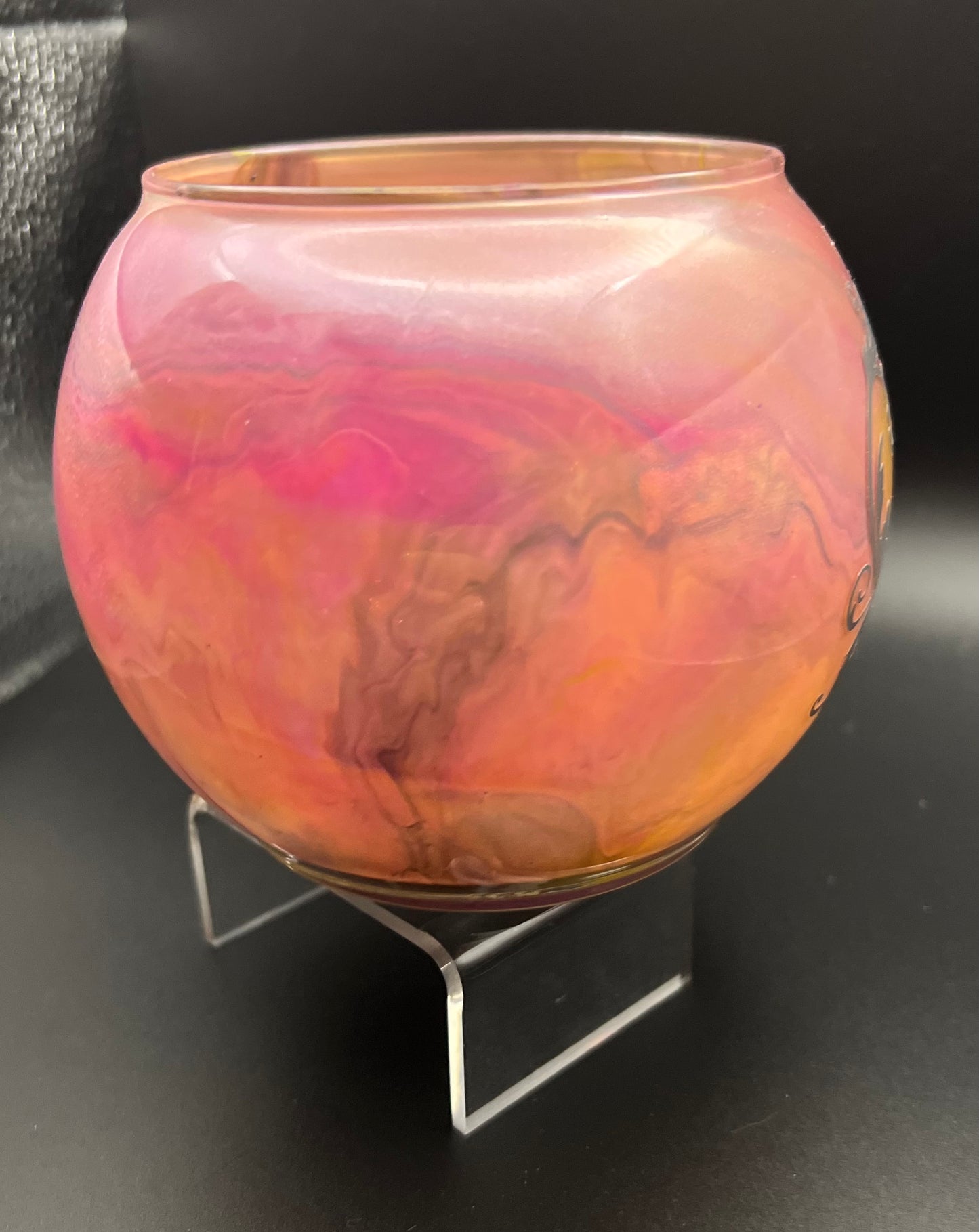 Painted Glass small sphere