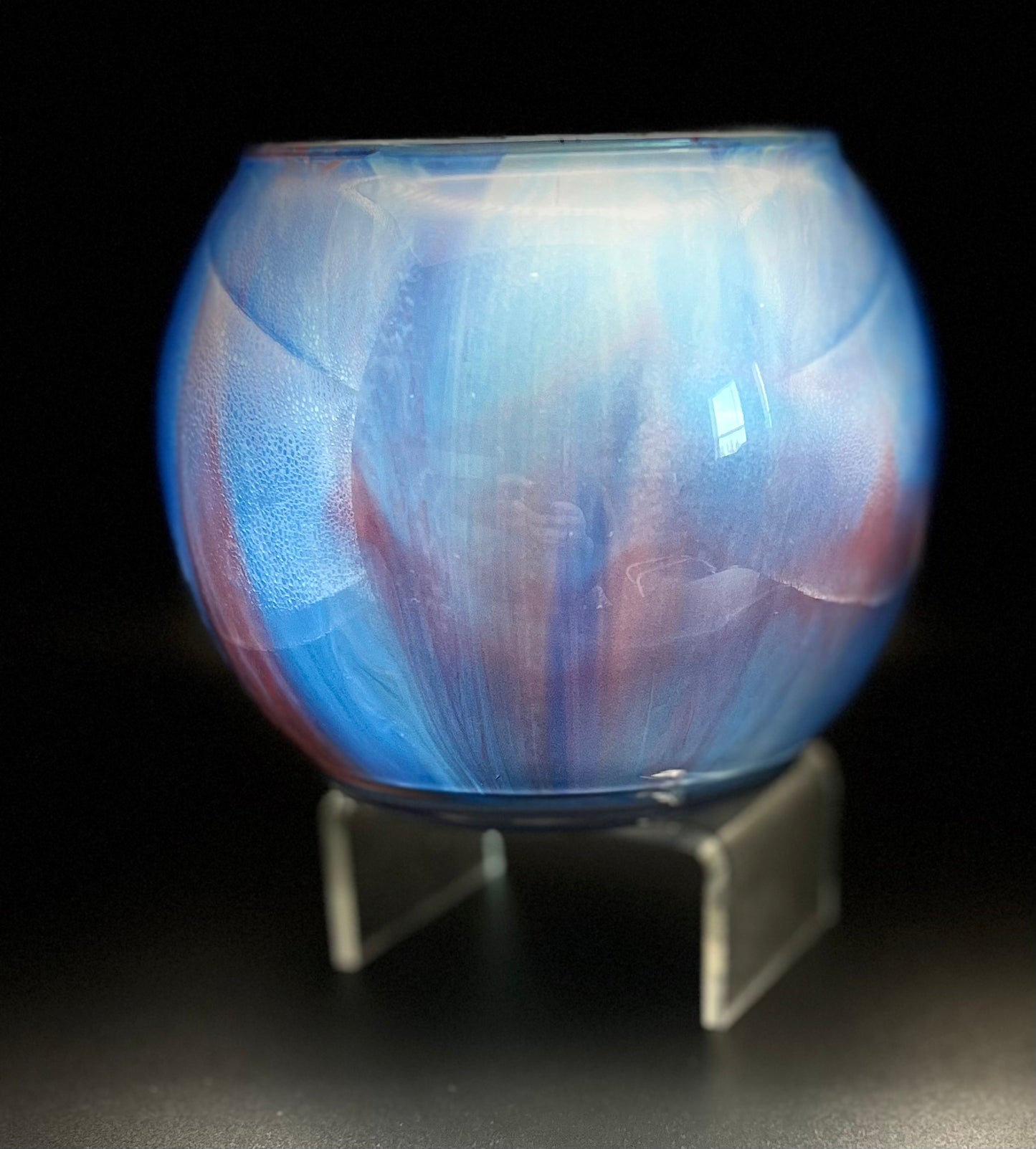 Painted Glass small sphere