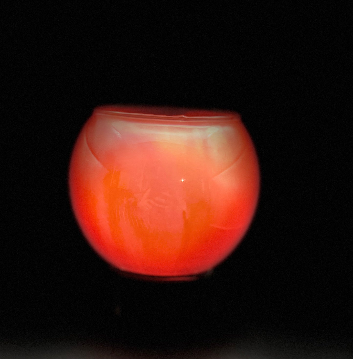 Painted Glass small sphere