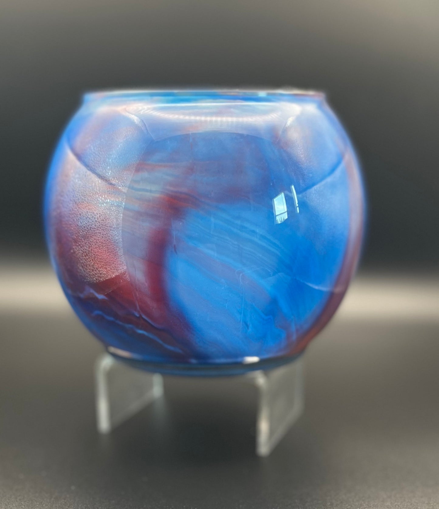 Painted Glass small sphere