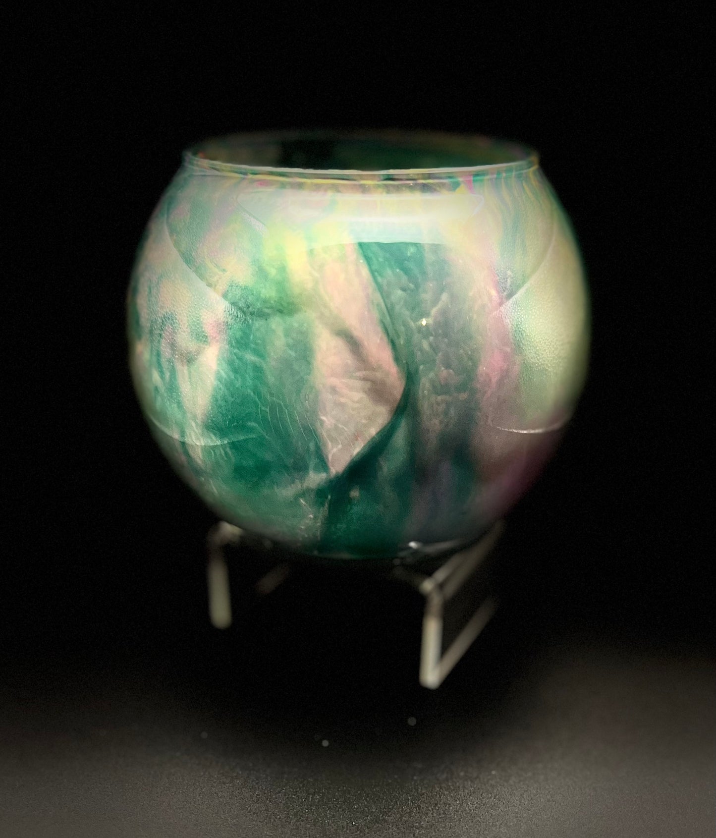 Painted Glass small sphere