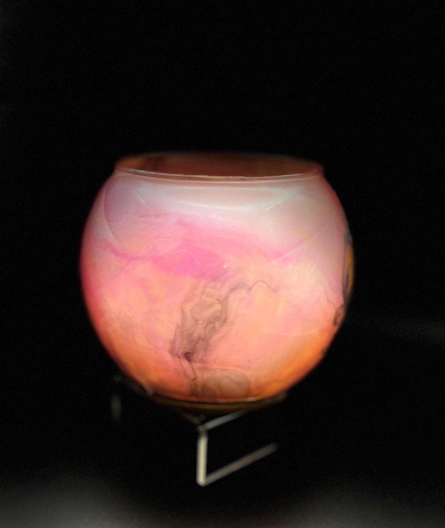 Painted Glass small sphere